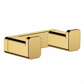 Крючок двойной Hansgrohe AddStories 41755990 золото