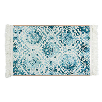 Коврик для ванной 1-ый Fixsen VINTAGE, FX-7000T, бирюзовый, 50х80 см