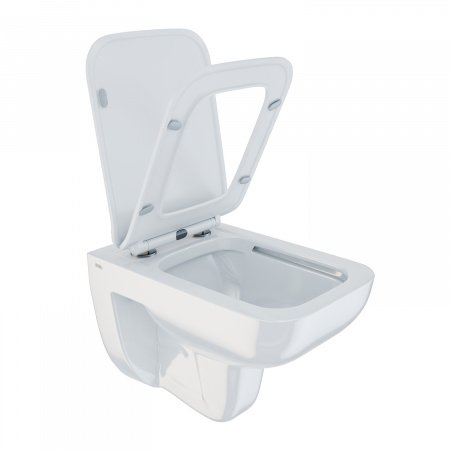 Унитаз подвесной IDDIS Vibe VIBRDSEi25 белый, с сиденьем микролифт
