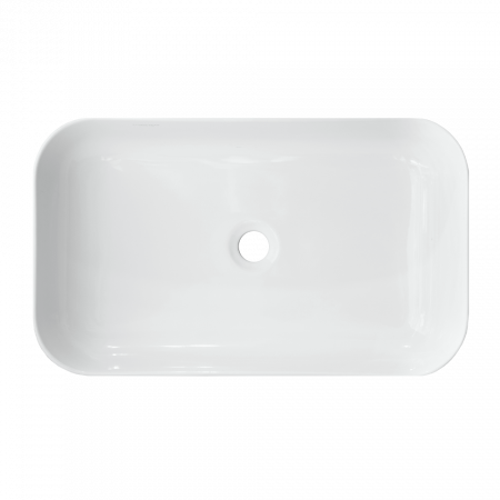 Раковина накладная 60см Sanita Luxe Infinity INF60SLWB01S белый