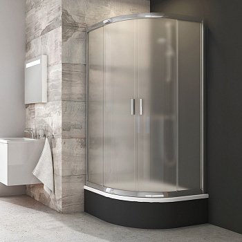 Душевой угол Ravak Blix BLCP4 SABINA 90x90x175 профиль хром блестящий, стекло матовое (для установки на глубокий поддон)