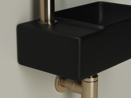 Раковина подвесная 40см Ceramica Nova Element CN5046MB черный матовый