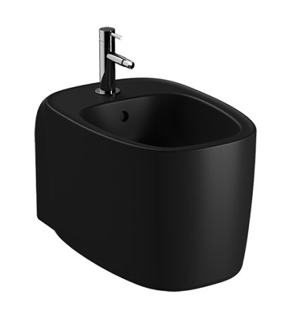 Биде подвесное VitrA Plural 7831B483-0288 черный матовый