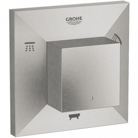 Переключатель для ванны с душем Grohe Allure Brilliant 19798DC0 сталь