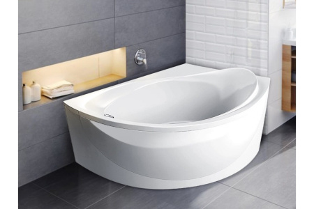 Ванна акриловая правосторонняя Relisan EcoPlus Ибица ППУ Гл000023038, 170x120