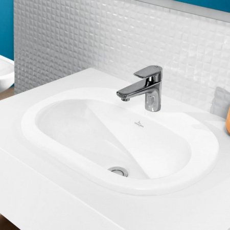Раковина 56 см Villeroy & Boch O.novo 416156 R1 alpin ceramicplus