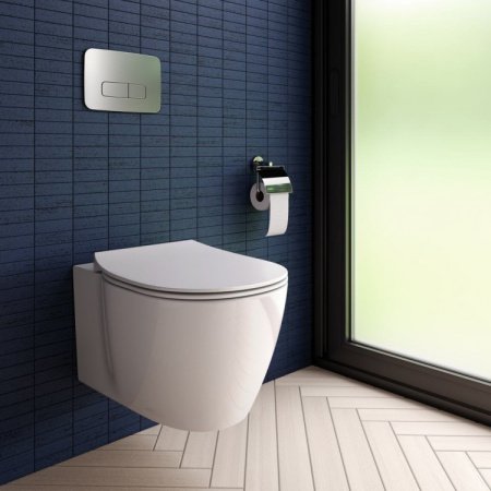 Унитаз подвесной безободковый Ideal Standard CONNECT AquaBlade® E047901 без сиденья