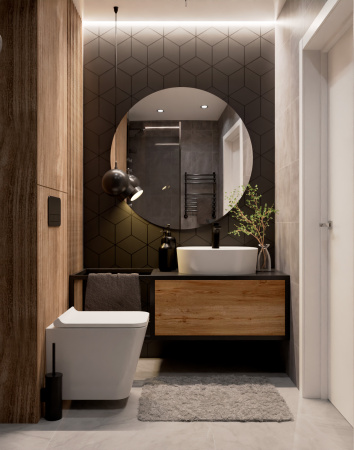 Унитаз подвесной безободковый AQUAme AQM2004 белый, с сиденьем микролифт