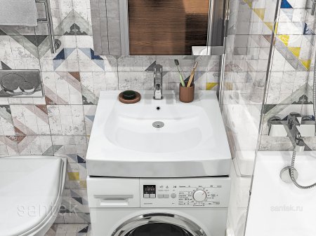 Раковина Santek Пилот 60 отверстие под смеситель 1WH301971