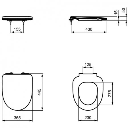 Промо комплект I.life 3 в 1 с унитазом T471601 IS i.life A, сиденьем и крышкой  T467601 IS i.life A и инсталляцией R020467 PROSYS 120 M