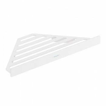 Полка угловая Hansgrohe AddStories 41741700 белый матовый