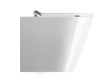 Унитаз приставной безободковый GSI Kube X 941011 белый