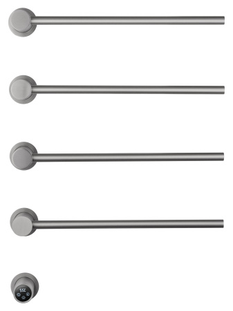 Полотенцесушитель электрический встраиваемый WONZON & WOGHAND HAMBURG, Брашированный никель (WW-AL314-BR)