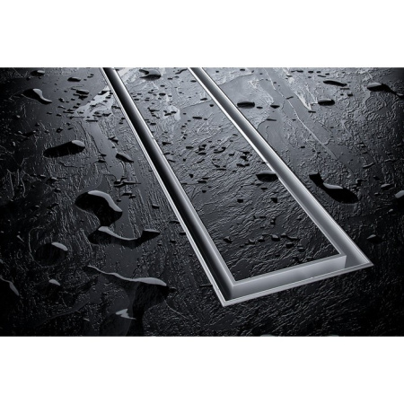 Душевой лоток EXCELLENT Stilio 90 см. под облицовку плиткой (хром)