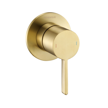 Смеситель для душа Benesque Lumiere 12010204 латунь брашированная