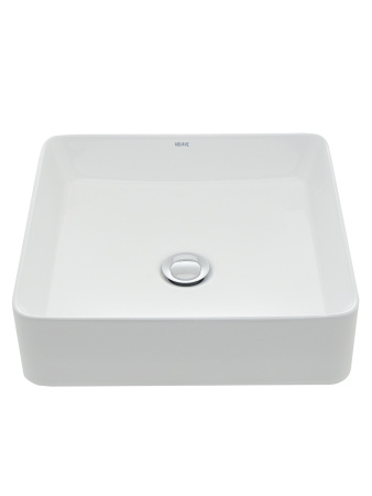 Раковина накладная 40см AQUAme AQM5008 белый