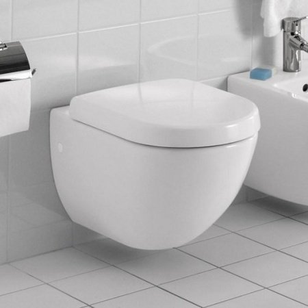 Унитаз Villeroy&Boch Subway 660010 подвесной белый альпин без сиденья