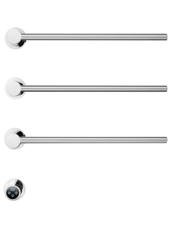 Полотенцесушитель электрический встраиваемый WONZON & WOGHAND HAMBURG, Хром (WW-AL313-CR)