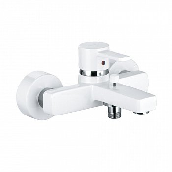 Смеситель для ванны с душем Kludi Zenta  386709175 хром/белый