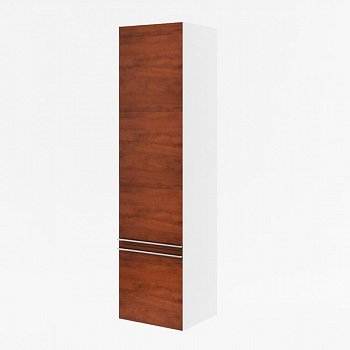 Шкаф пенал Ravak SB Clear 400 Белый/вишня L