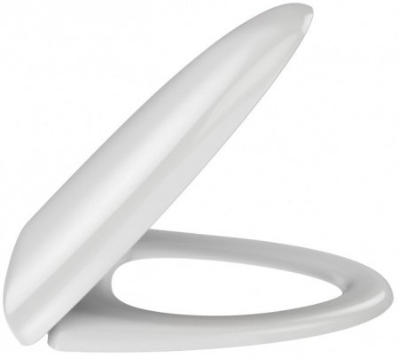 Крышка-сиденье Jacob Delafon Nouvelle Vague E20068-00 с микролифтом, петли хром
