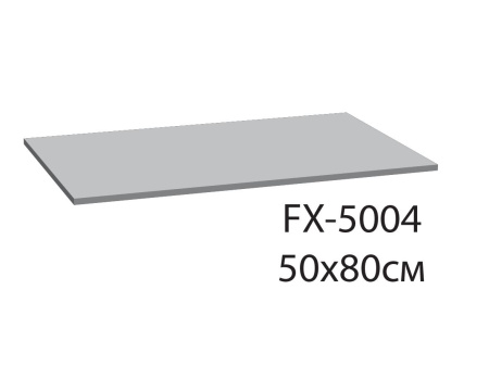 Коврик для ванной Fixsen River 1-ый, FX-5004С, голубой, 50х80 см.