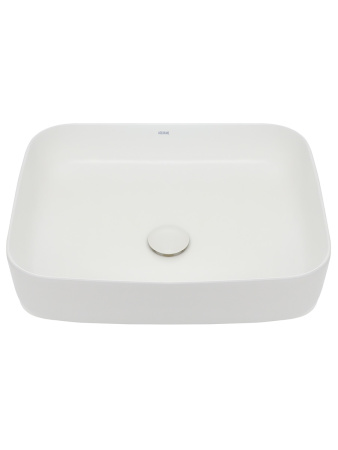 Раковина накладная 50см AQUAme AQM5010MW белый матовый