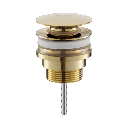 Донный клапан универсальный Benesque 39010204 латунь брашированная