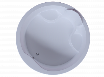 Акриловая ванна Aquatek  Альтаир 158x119 см L пустая с фр.экр.вклееный каркас