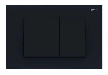 Кнопка смыва для унитазов Aquatek KDI-0000012 черный матовый