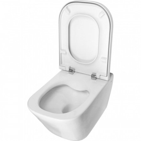 Унитаз подвесной Roca The Gap 34647L000 с тонким сиденьем микролифт