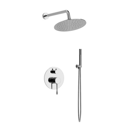Встраиваемая душевая система со смесителем Vincea Desire VSFW-1D1CH хром