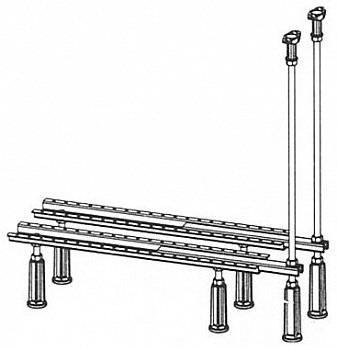 Ножки Mauersberger для моделей 180х80 см