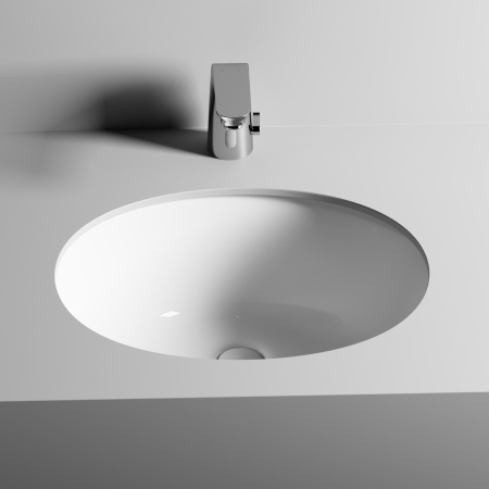 Раковина встраиваемая снизу 51см Ceramica Nova Element CN6042 белый