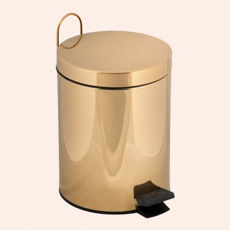 Ведро мусорное TW Harmony TWCV010-5cr Хром