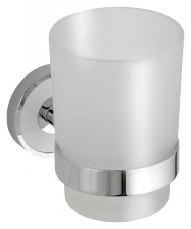 Стакан Bemeta Trend-i 104110018 Хром/Белый/Прозрачный