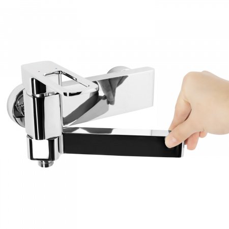 Смеситель для ванны с душем IDDIS Slide SLISB00i02WA хром глянцевый