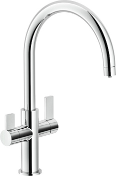 Смеситель для кухни с подключением фильтра для питьевой воды Nobili Flag FL96824/3VCR хром