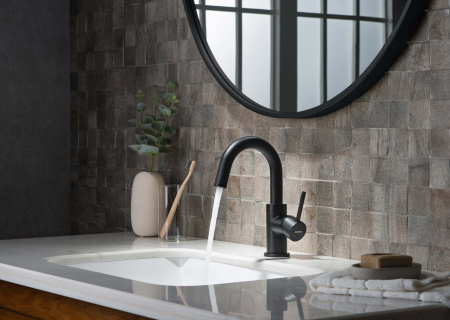 Смеситель для раковины Aquatek Европа AQ1307MB черный матовый