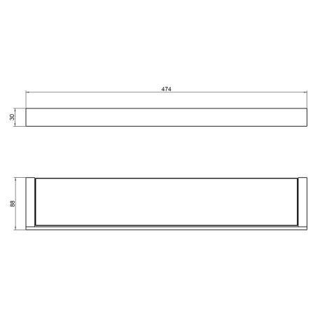 Полка для душа Timo Petruma 15272/00 хром