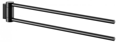 Полотенцедержатель поворотный 43см Keuco Plan 14918370000 черный матовый