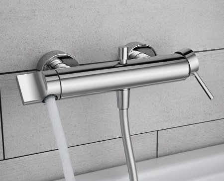 Смеситель для ванны с душем Vitra Origin A42619 хром