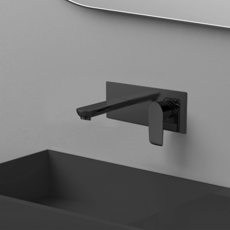 Смеситель для раковины Vincea Esse VBFW-1E1MB черный матовый
