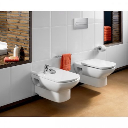 Крышка-сиденье Roca Dama Senso 801512004 c микролифтом, петли хром