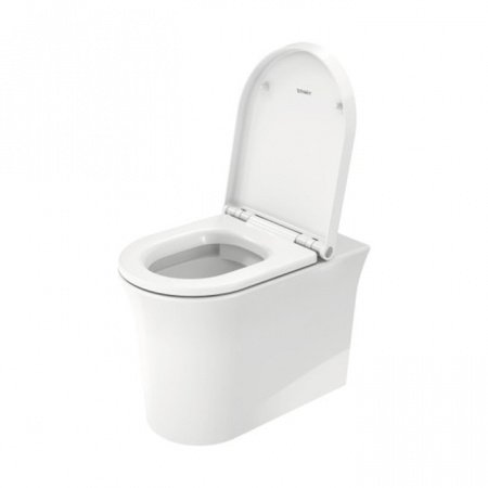 Унитаз приставной безободковый Duravit White Tulip 2001090000 без сиденья