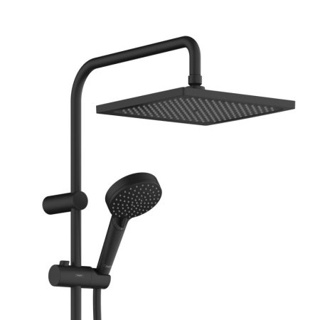 Душевая стойка Hansgrohe Vernis Shape 26427670 черный матовый