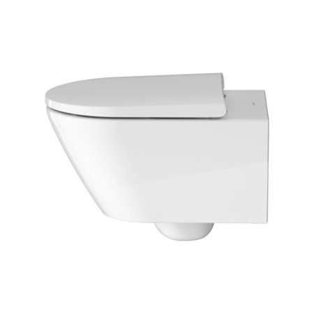 Комплект Duravit D-Neo 45770900А1: унитаз подвесной 540х360 мм, 257709 + сиденье с микролифтом 002169, цвет белый