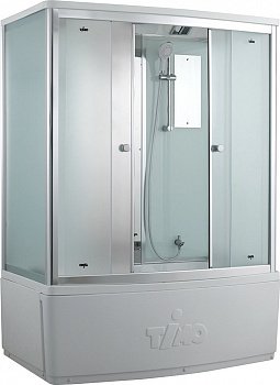 Душевая кабина Timo Comfort T-8850 F 150x88x220 профиль хром глянцевый, стекло матовое