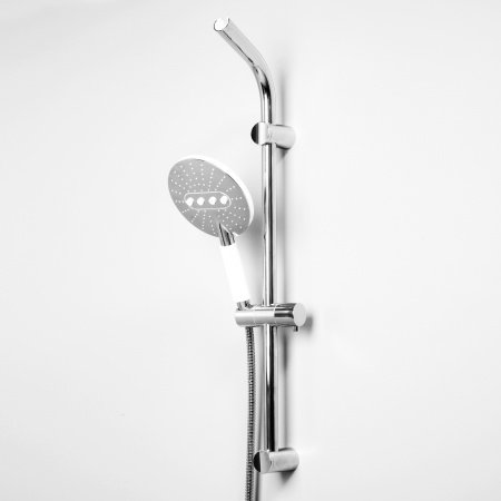 Душевая стойка WasserKRAFT A044 хром/белый