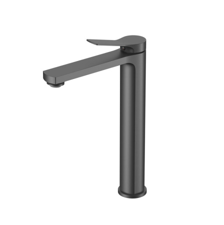 Смеситель для раковины Vincea Arco VBF-4AR02GM вороненая сталь